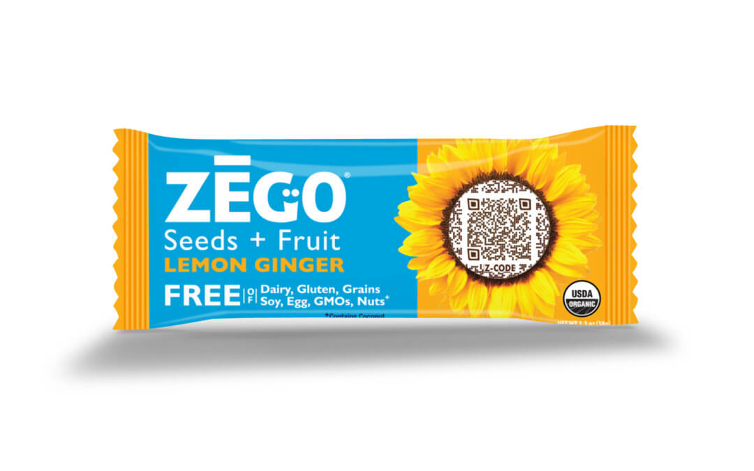 ZEGO’s New Lemon Ginger Bar Features Anti-Inflammatory Spices
