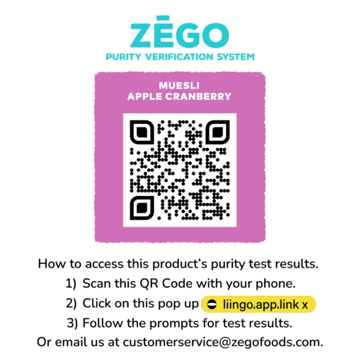 Scan this QR code to see purity verification information for this product.