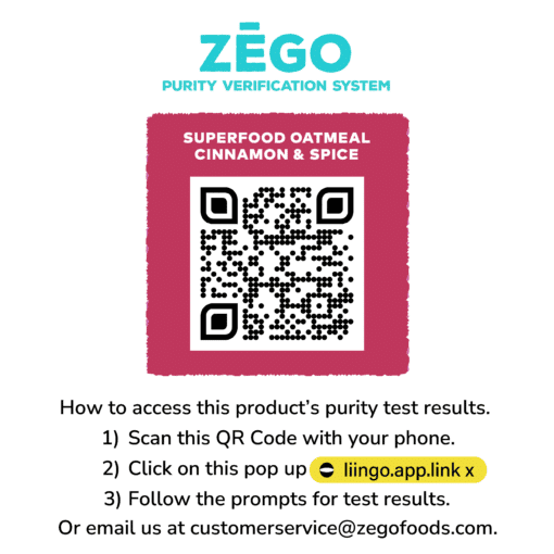 Scan this QR code to see purity verification information for this product.