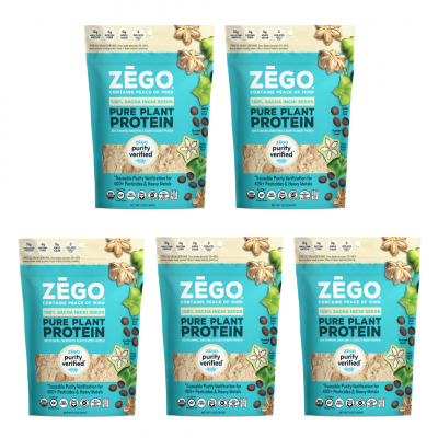 Organic Plant Protein (5 bags, 15 oz each)