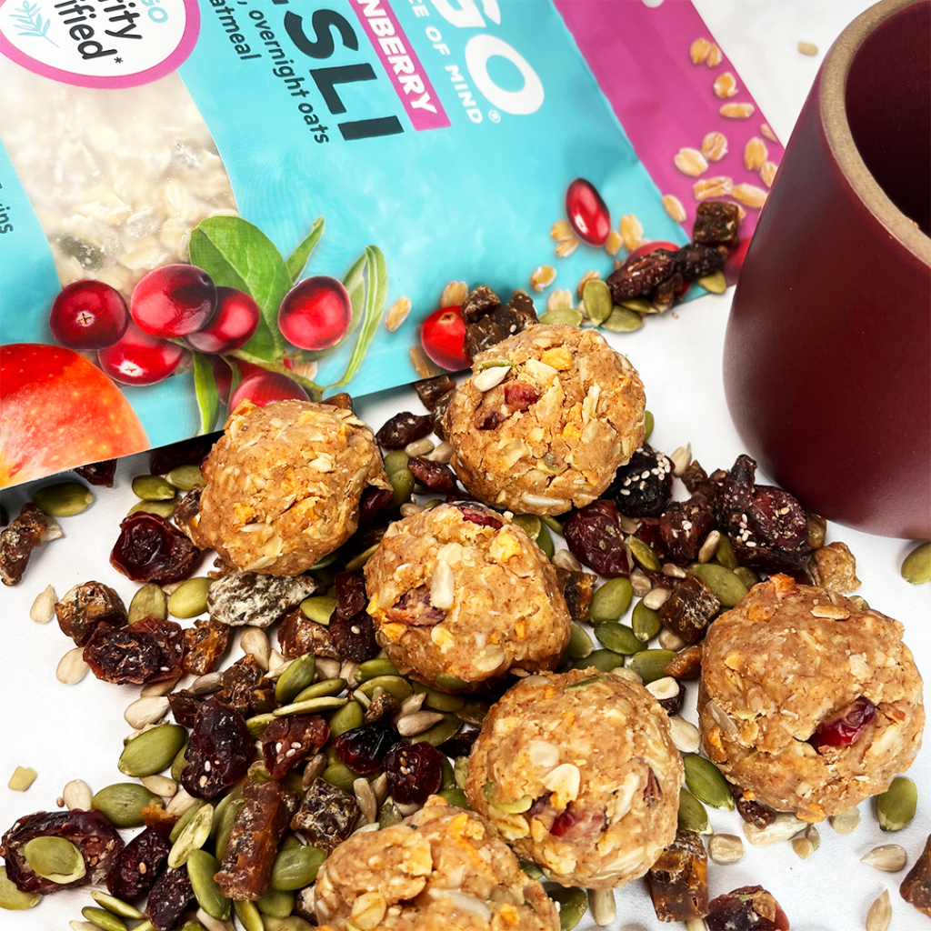 Easy Healthy Breakfast Ideas: Muesli Gluten-Free Protein Balls