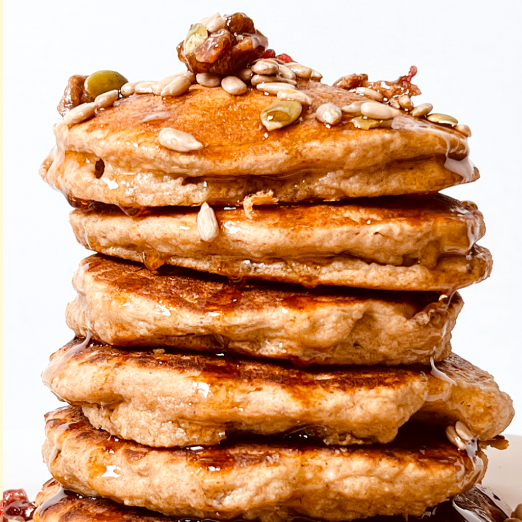 Easy healthy breakfast ideas: Sourdough Gluten-Free Pancakes