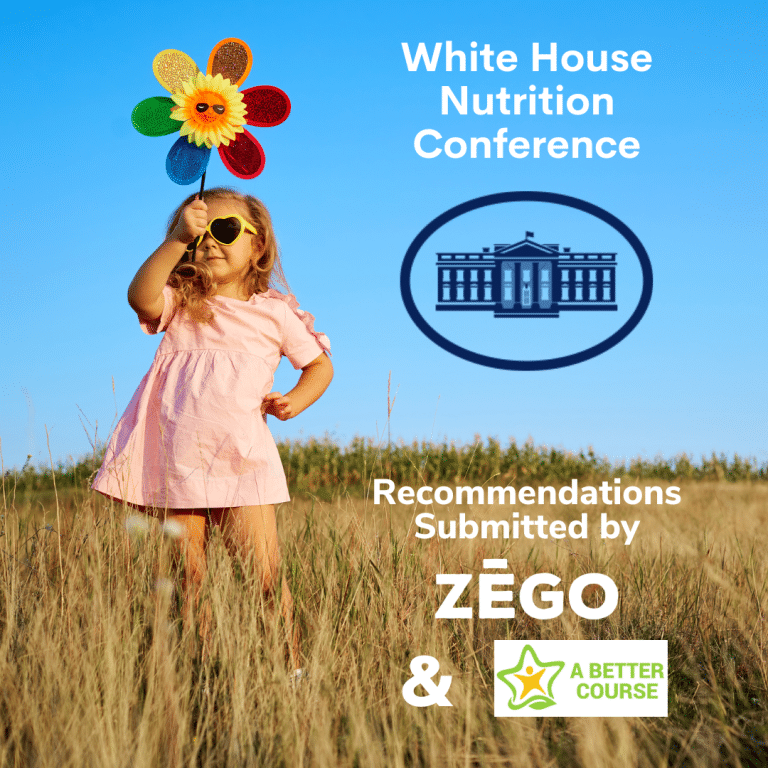 White House Nutrition Conference ZEGO Foods