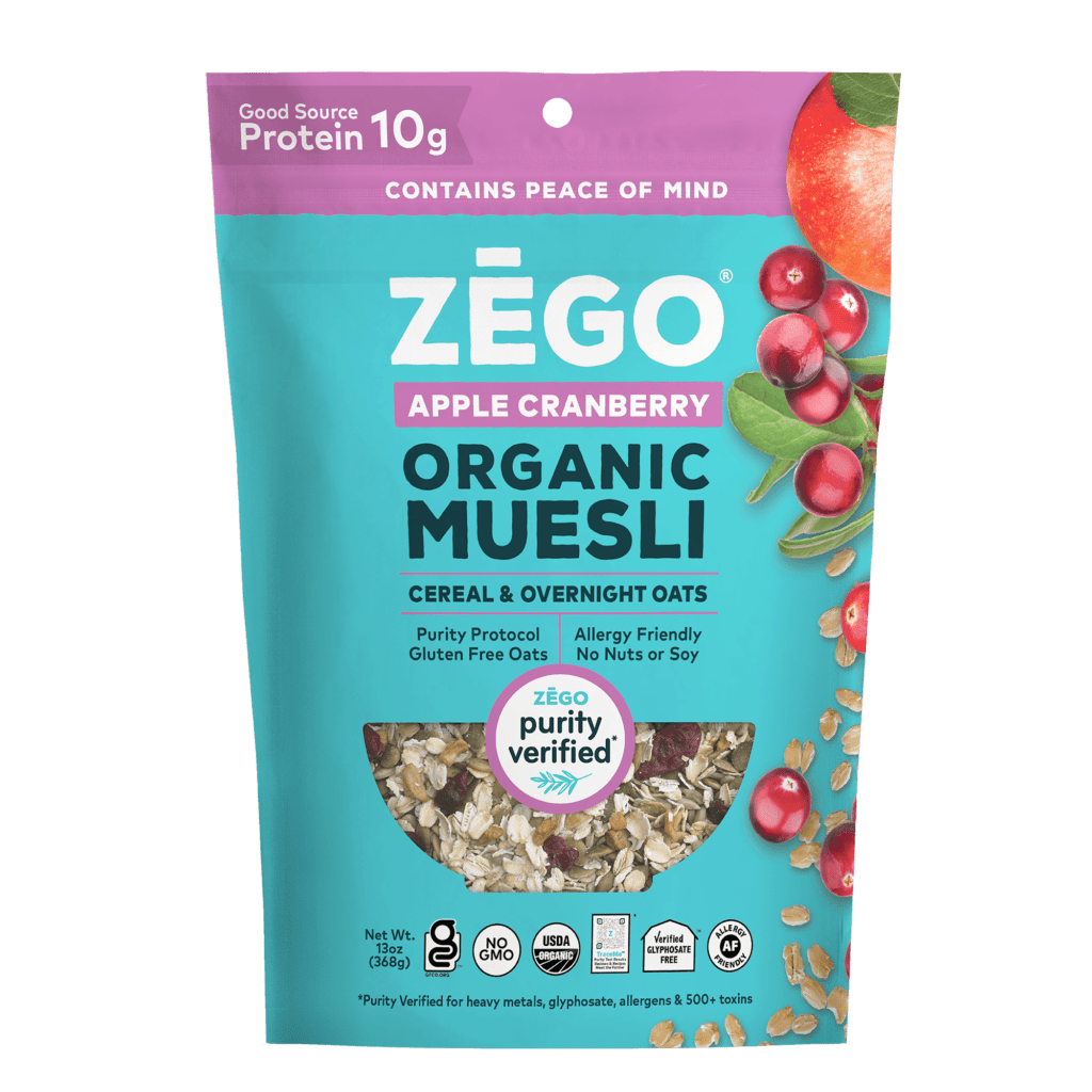 ZEGO's Apple Cranberry Muesli