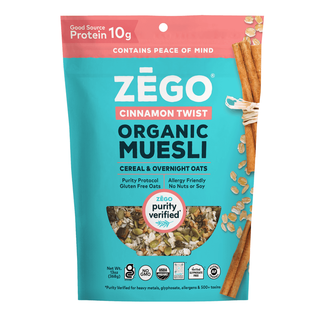 ZEGO's Cinnamon Twist Muesli