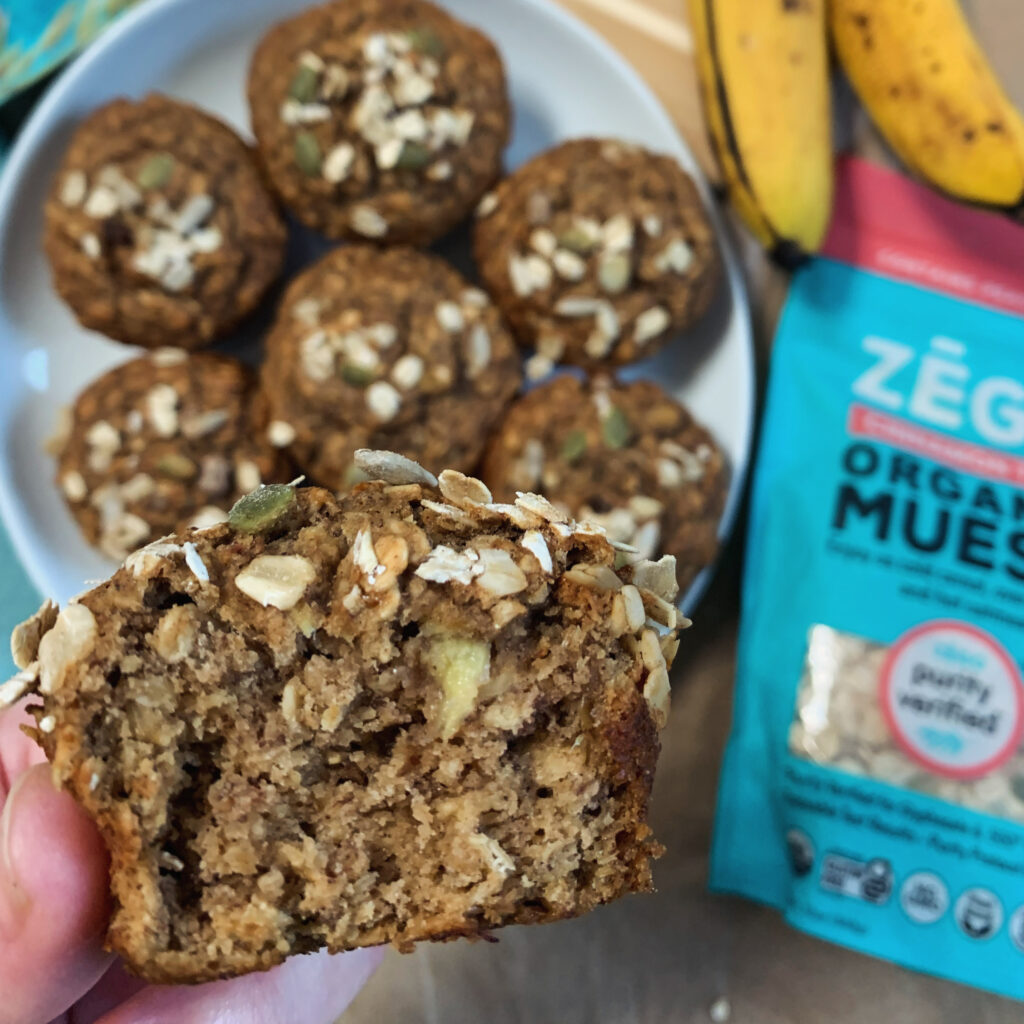 ZEGO Gluten-Free Banana Oat Muffins