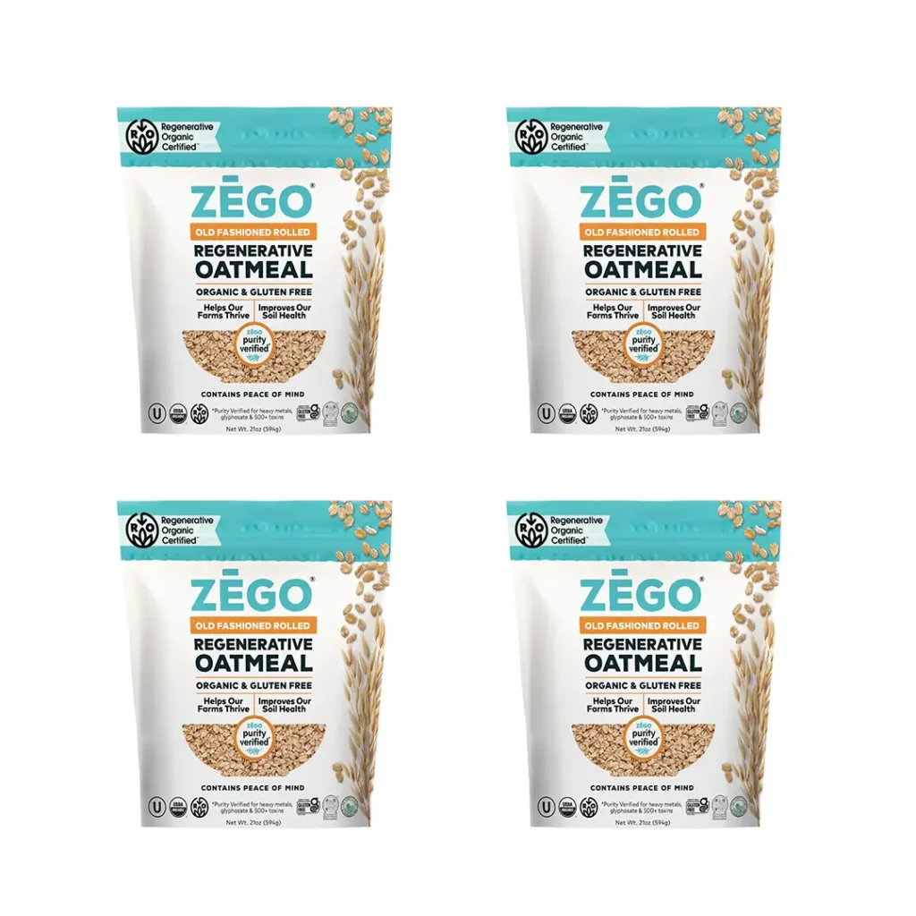Regenerative Organic Oatmeal 4 bag case